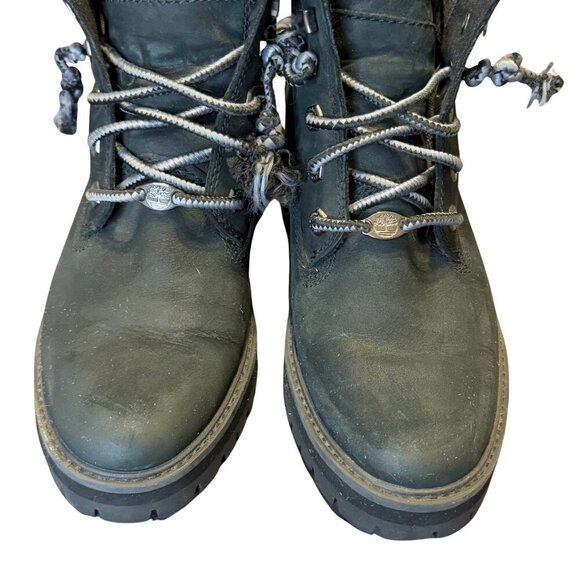 Womens Timberland Courmayeur Valley 6" Black Boots - Size 9 - Picture 12 of 15